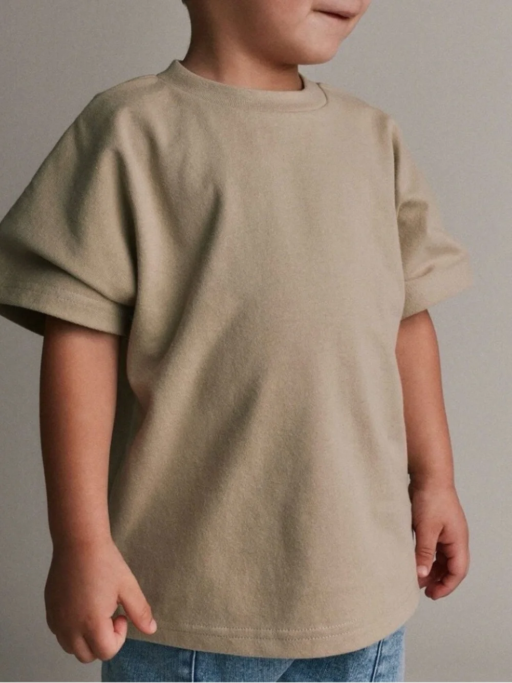 Otter Avenue Toddler Dolman Tee in Tan